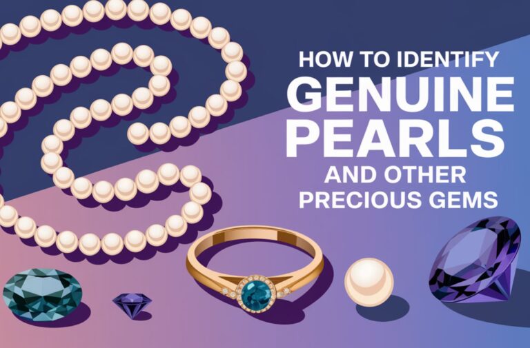 How to Identify Genuine Pearls and Other Precious Gems