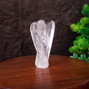 clear quartz angel